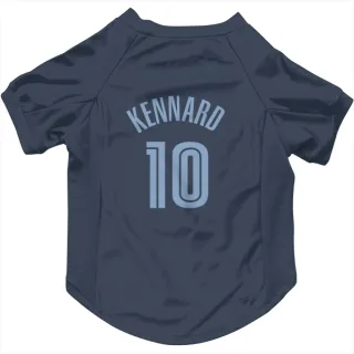 Memphis Grizzlies Luke Kennard Navy  Dog & Cat Pet Jersey