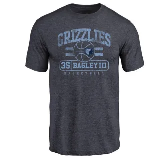 Youth Memphis Grizzlies Marvin Bagley III Navy Baseline T-Shirt